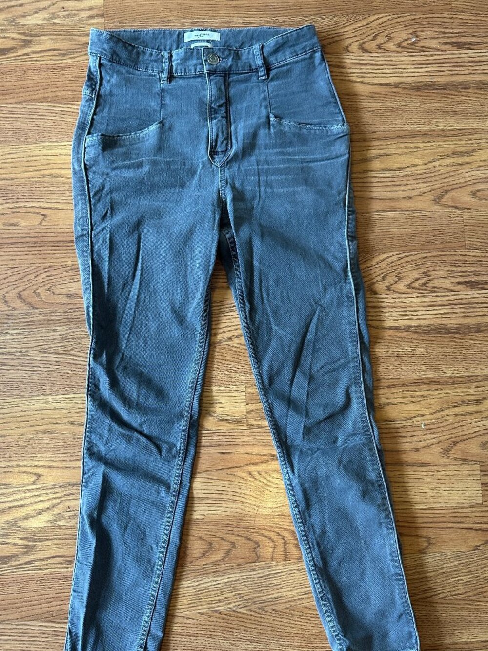 Super skinny ultra high rise Isabel Marant Etoile gray jeans size 38 (6 US)